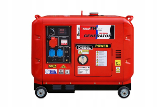 Elektrocentrála - Generátor energie kraftwele SDG9000S 3F Diesel