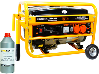 Elektrocentrála - generátor energie G4500 3300W AVR + OIL Current