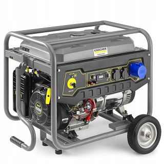 Elektrocentrála - Aktuálny výkon generátora Karcher 6/1 AVR 5500 W