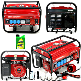 Elektrocentrála - Aktuálny výkon generátora SW100 2.5kW 2500W + Oil