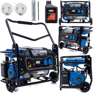 Elektrocentrála - Generátory generátory Tagred 3500W AVR Wheel