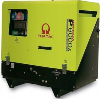 VÝKONOVÝ GENERÁTOR PRAMAC P6000s 400V DIESEL