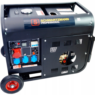 SADA GENERÁTORA Schwartzman 9,5KW DIESEL 400V