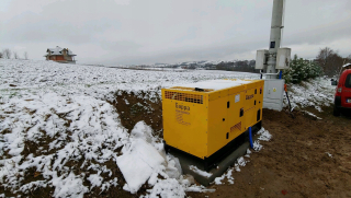 Elektrocentrála - Výkon generátora 20 KW 25kV ATS SZR stroj