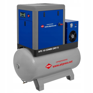 Kompresor - VZDUCHOVÝ SKRUTKOVÝ KOMPRESOR APS10 7,5 KW COMBI DRY X