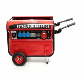 4-taktný generátor 5 000 W 12/230 / 380V KD107