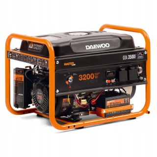 Elektrocentrála - DAEWOO GDA 3500E agregát 3.2KW + Gratisis