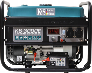 Elektrocentrála - KS 3000E generátor agregát 3kw AVR
