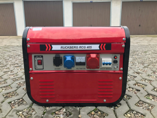 Elektrocentrála - Agregát Ruckberg RCG 405 230/400 / 12V + Rectifier