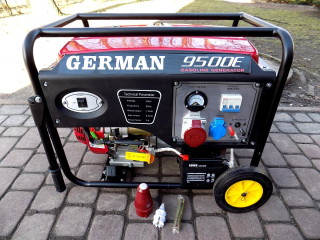 Elektrocentrála - Generátory 17km 8kW 230 400 12V Estart
