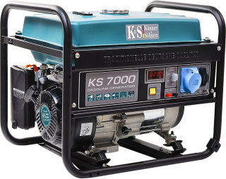Elektrocentrála - Výkon generátora 5,5 kW K & S 7000 KS