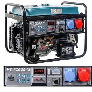 Elektrocentrála - AVR KS 7000 1/3 5,5 KW VTS elektrický generátor