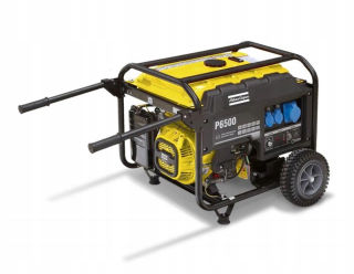 Elektrocentrála - ATLAS COPCO P 6500T 3-fázový generátor AVR napájanie