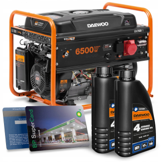 Elektrocentrála - DAEWOO GDA 7500E-3 elektrický generátor
