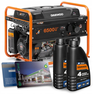 Elektrocentrála - generátor energie daewoo GDA 7500E