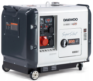 Elektrocentrála - Diesel Daewoo DDAE 9000SSE-3 elektrický generátor