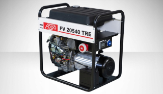 Elektrocentrála - Výkon generátora Fogo FV 20540 TRE / AVR 400
