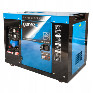 Elektrocentrála - Generátor Genezo 12500 E1 230 mlčí