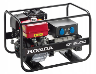 Elektrocentrála - Honda EC5000 generátor elektrickej energie + nulový prehľad