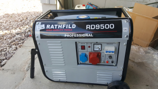 Elektrocentrála - KENZHILD KN 9500 elektrický generátor