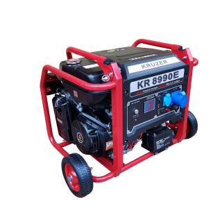 Elektrocentrála - Elektrický generátor Kruzer KR 8990E 6000 W AVR 1F
