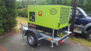 Elektrický generátor PERKINS 20 kVA kW nový PRAMAC