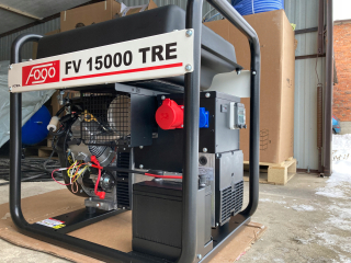 Elektrocentrála - Trojfázový výkon generátora Fogo FV 15000 TRE
