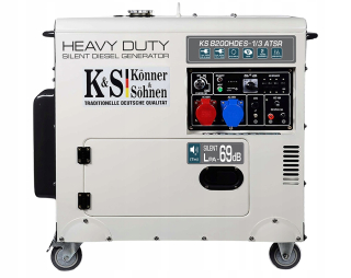 Elektrocentrála - Dieselový výkonový generátor KS 8200HDES-1/3 ATSR