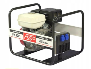 Elektrické generátory Fogo FH4001, výkon 4,2kW, 1ph.