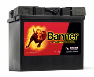Bannerová batéria 53034 12V/30AH 300A L+ kosačka