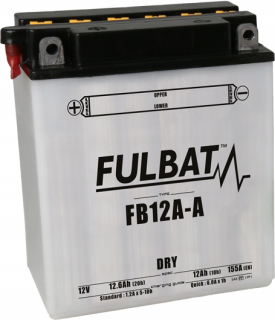 Fulbat yb12a záhrada 12n12a-4a 12v 12Ah batéria