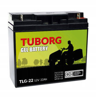 Kosačka benzínová - Batéria Tuborg Garden 22Ah 220A TLG-22 GEL