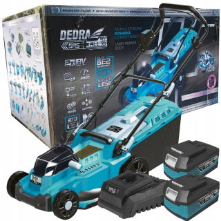 Kosačka elektrická - Batériová kosačka 2x 4AH 18V DEDRA DED7199