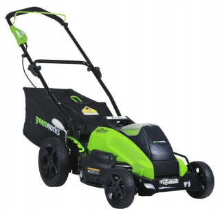 Kosačka elektrická - Akumulátorová kosačka na trávu 40V Greenworks 45