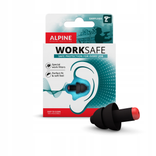 Protihlukové štuple do uší Alpine WorkSafe