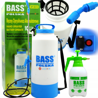 Postrekovač - BASSOVÁ BATÉRIA ELEKTRICKÝ ROZPRAŠOVAČ 10L + 2L