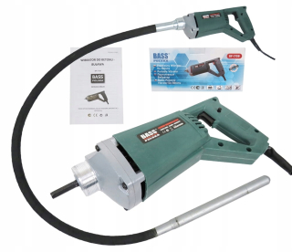 ELEKTRICKÝ VIBRÁTOR S BETÓNOM 850 W BETÓN + 2M NÁRAZNÍK