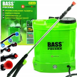 Postrekovač - BASS BATÉRIA STRIEKAČ ELEKTRICKÉ 12L