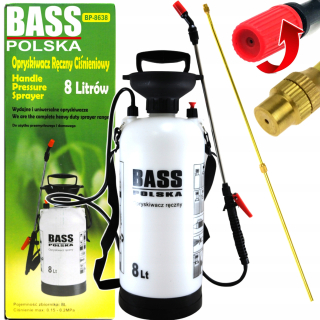 Tlakový postrekovač 8L BASS POĽSKO BP-8638