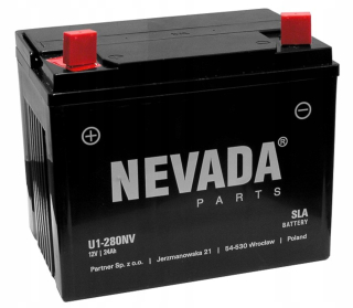 Gélová batéria 24Ah/12V - SLA/AGM Nevada U1R-280NV