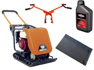 Vibračná doska - KOMPAKTOR BELLE HONDA 100 KG GUMOVÁ GRIP