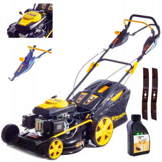 Benzínová kosačka Riwall s objemom 173 cm³ kôš 65 l, šírka rezu 51 cm