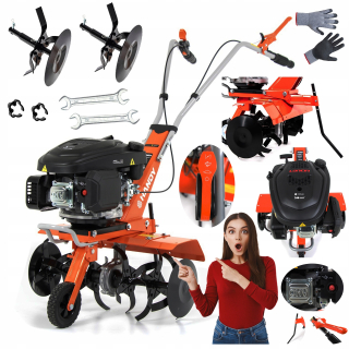 Praktický kultivátor 60 cm 2900 W 9 HP