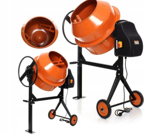 Miešačka - MIEŠAČ BETÓNU mixér 200L 1250W CAST IRON mixér