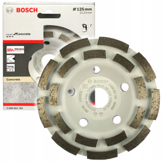 BOSCH Diamantový hrniec na betón 125 mm