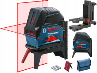 Krížový laser - Bosch GCL 2-15 Cross Laser 15m + GT-100 Rukoväť