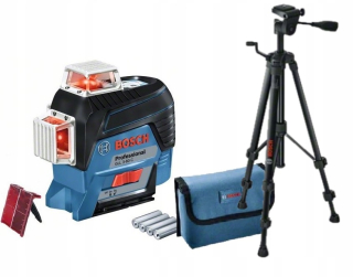 Krížový laser - BOSCH GLL 3-80 C Cross Laser + BT150 Statív