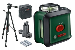 Krížový laser - BOSCH CROSS LASER GREEN Level 360set + TT150 + MM3