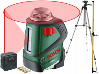 Krížový laser - Bosch PLLL 360 Cross Laser + 3,6m Statív Pole