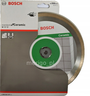 Bosch Diamond Shield Pila 200x25,4 mm pre dlaždice